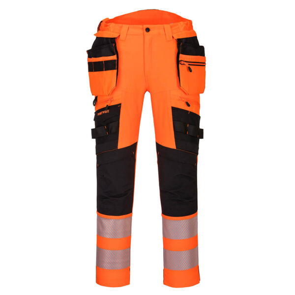 DX4 Hi-Vis werkbroek met afneembare holsterzakken - PORTWEST - DX442